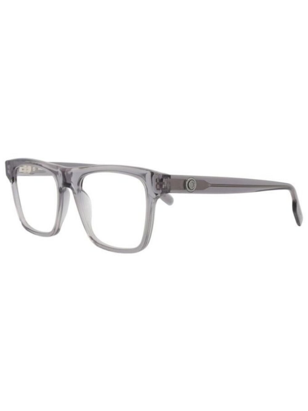 New Montblanc Mens Square/Rectangle Grey Grey Transparent Fashion Designer Eyegl
